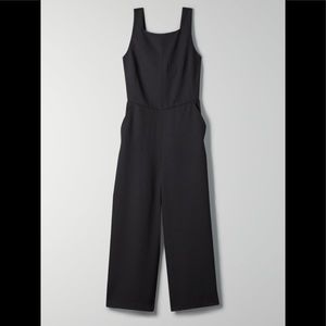 Aritzia Wilfred Black Ecoulement Jumpsuit